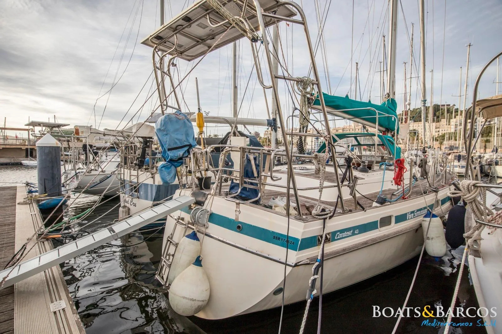1990 Contest Yachts 43 for sale (photo 2)
