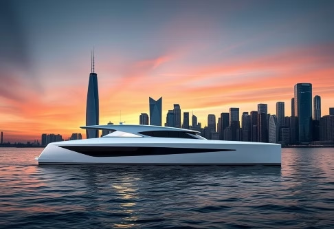 2026 Finish Line Boats SIGNATURE COLLECTION:Hybrid-Zero Diesel/Emission Ocean Super Yacht Spec (Catamar zu verkaufen (photo 2)