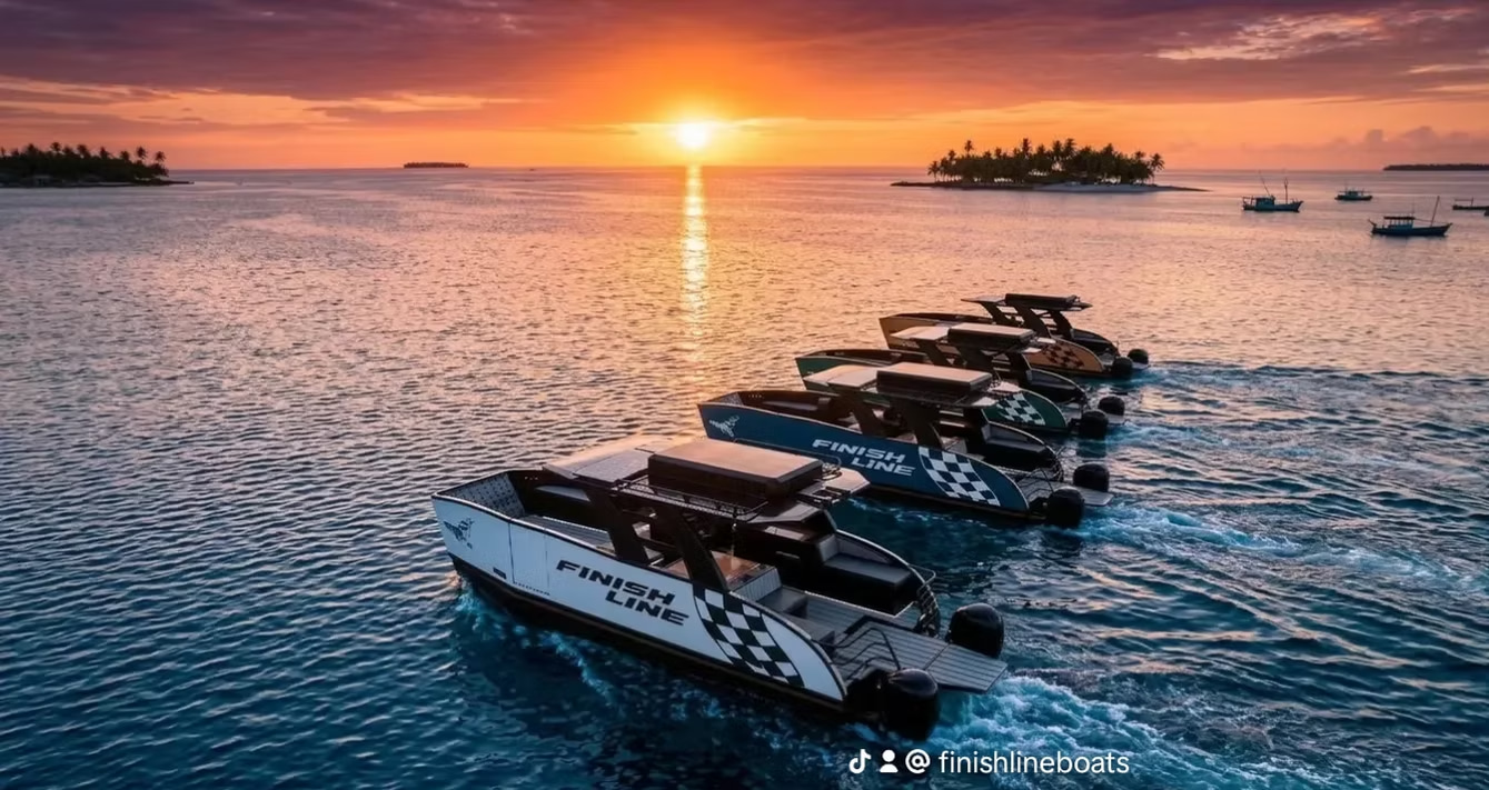 2026 Finish Line EXPLORER COLLECTION: wide body 'Escape ' Catamaran for sale (photo 2)