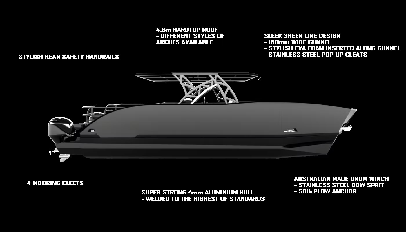2026 Finish Line EXPLORER COLLECTION:"Tender Cat" Open & Enclosed Cabin in vendita (photo 2)