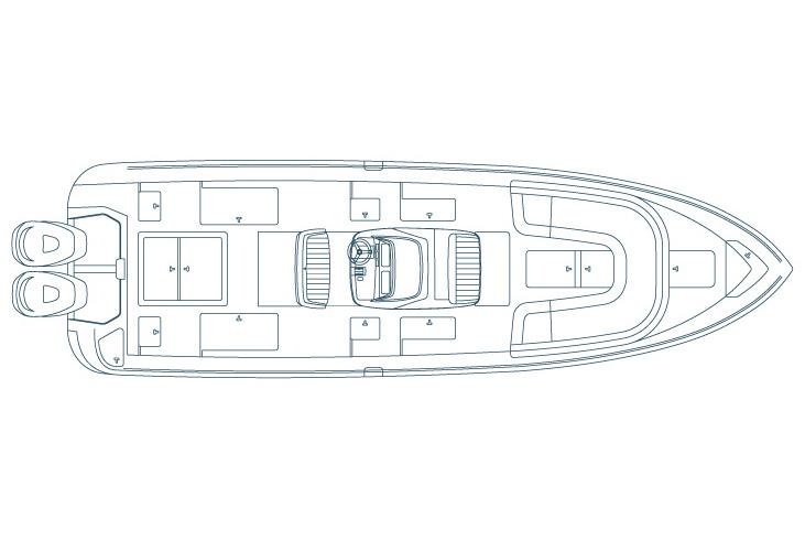 2015 Intrepid 327 Center Console en venta (photo 5)