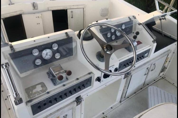 1985 Hatteras 36 Convertible in vendita (photo 3)