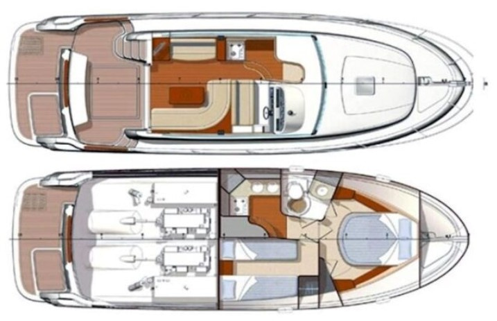 2005 Jeanneau Prestige 36 fly à vendre (photo 10)