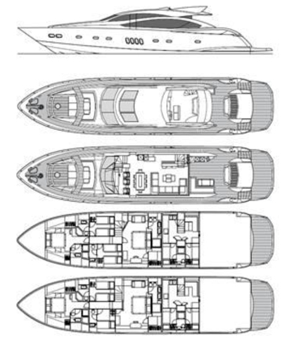 2009 Sunseeker BLADE 6 na czarter (photo 30)