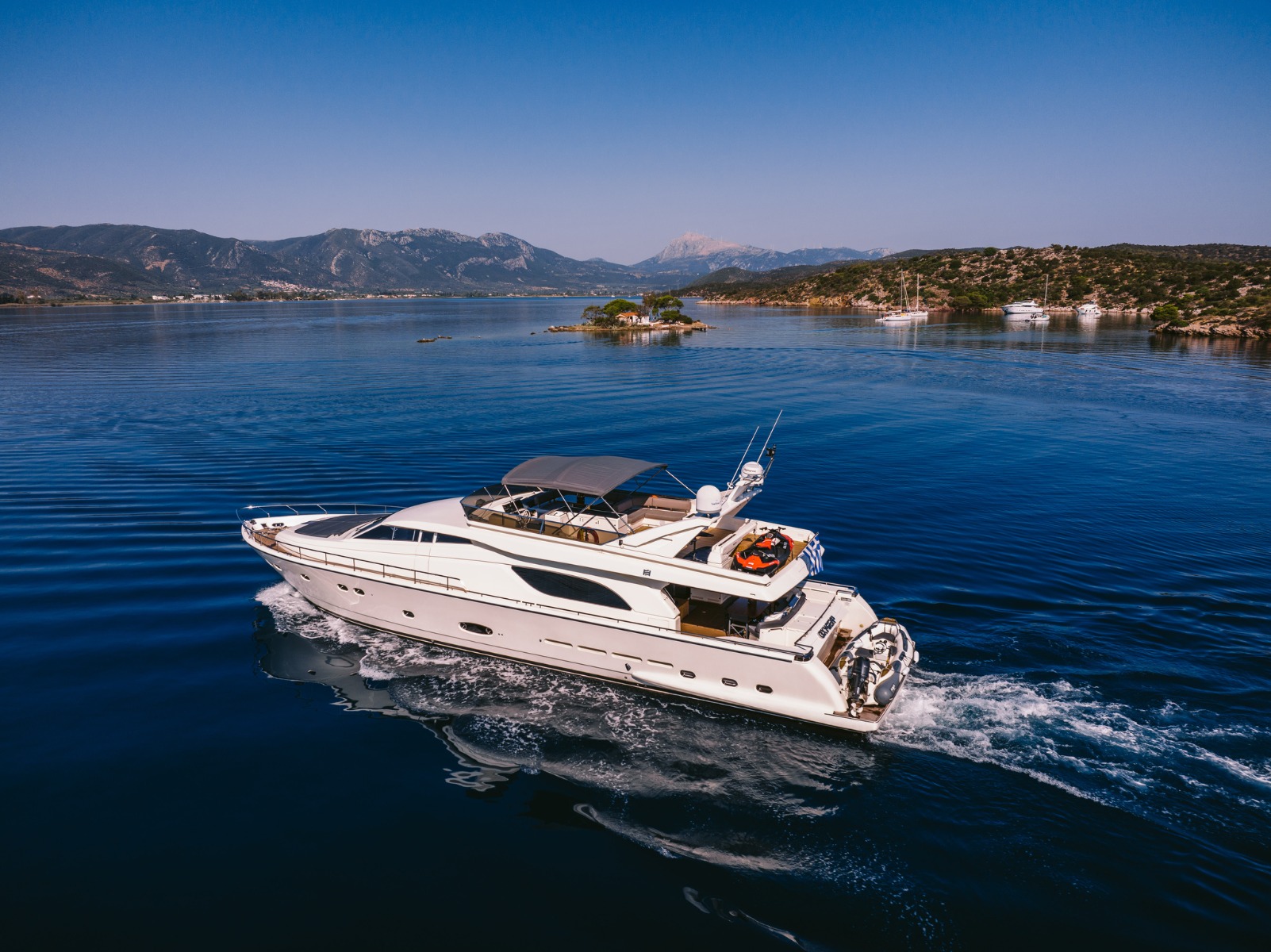2004 Ferretti Oxigen 8 en alquiler (photo 4)