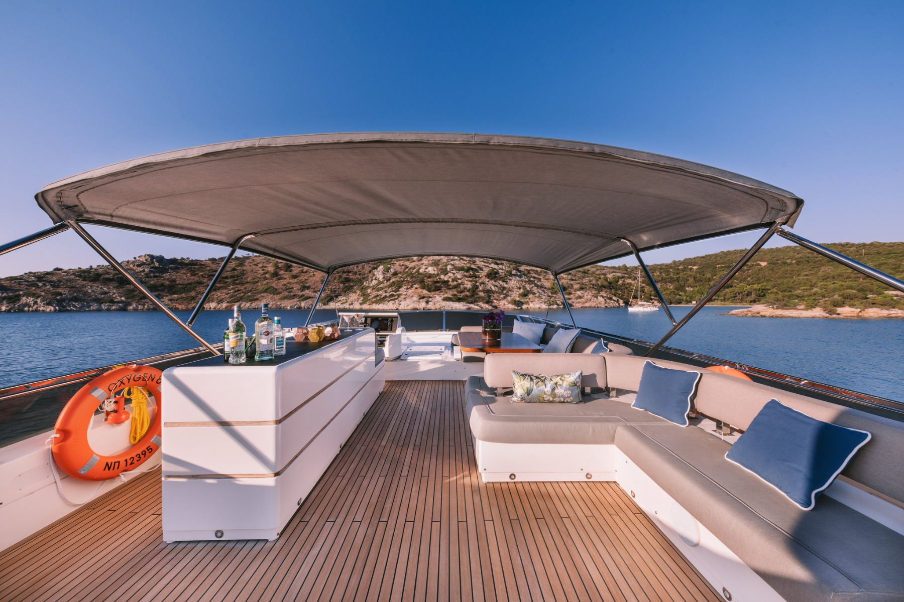 2004 Ferretti Oxigen 8 en alquiler (photo 20)