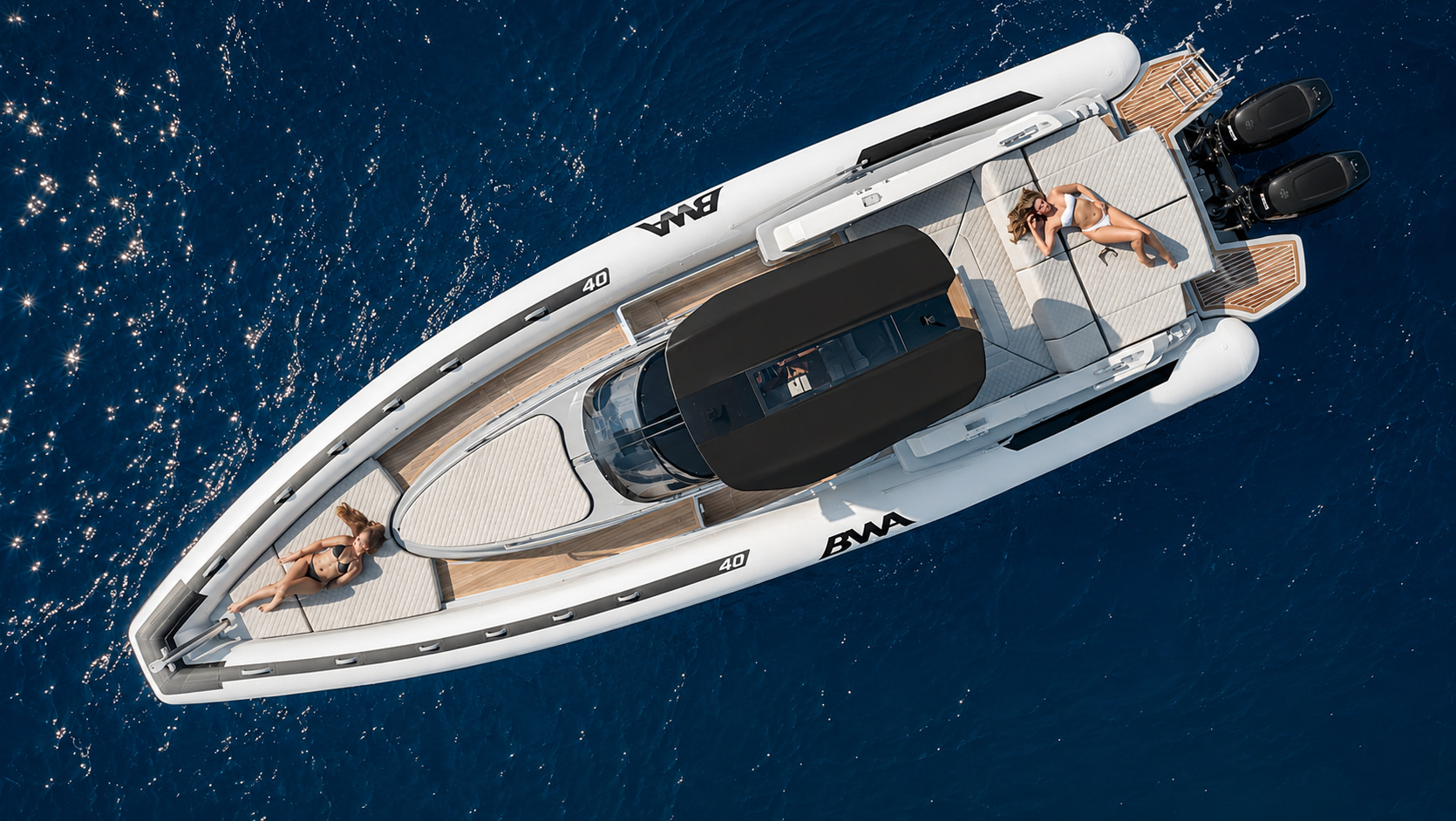 2020 BWA 40 WL Twin Suzuki DF350 Maxi RIB for sale (photo 1)