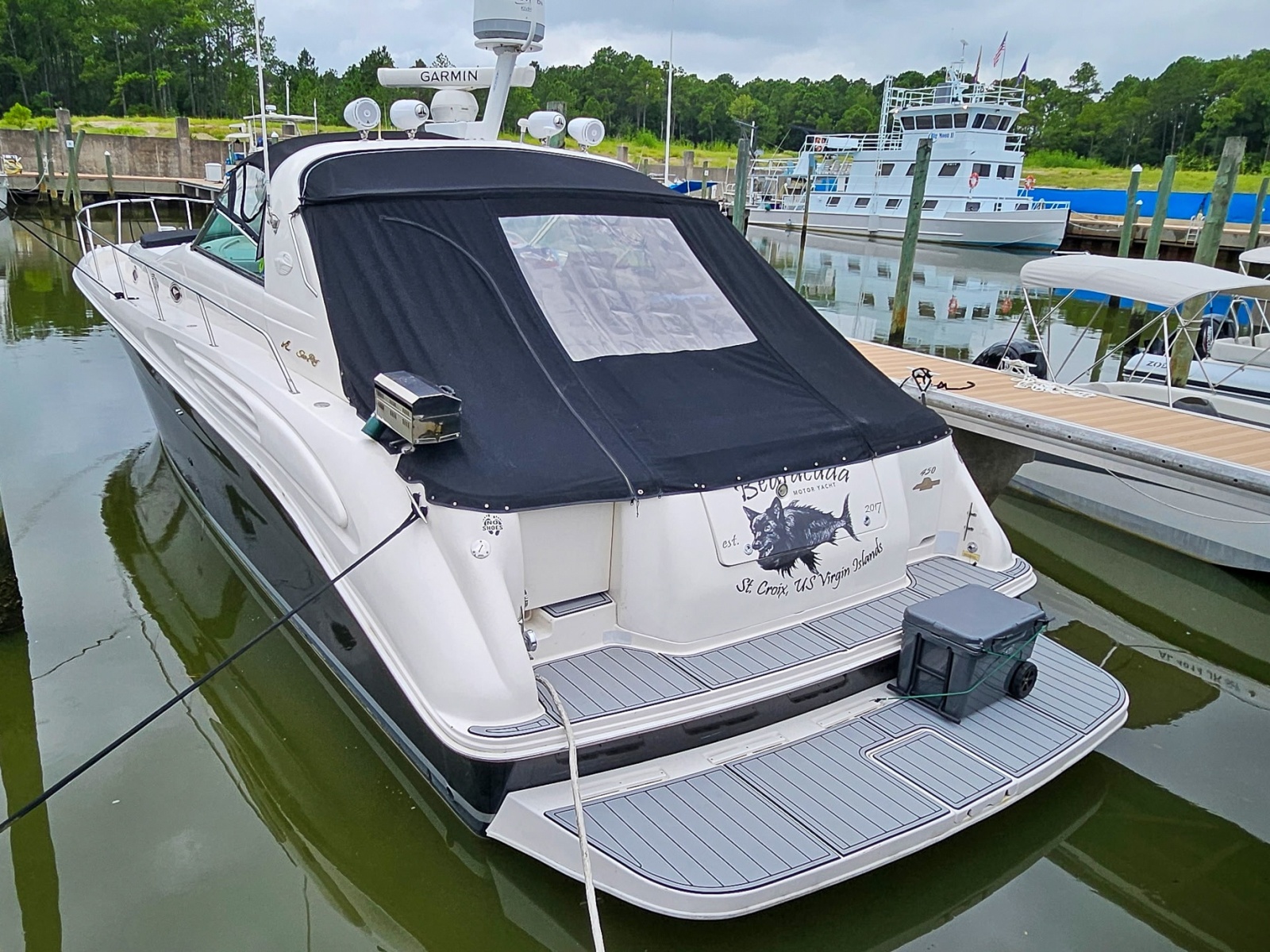 1997 Sea Ray 450 Sundancer zu verkaufen (photo 49)