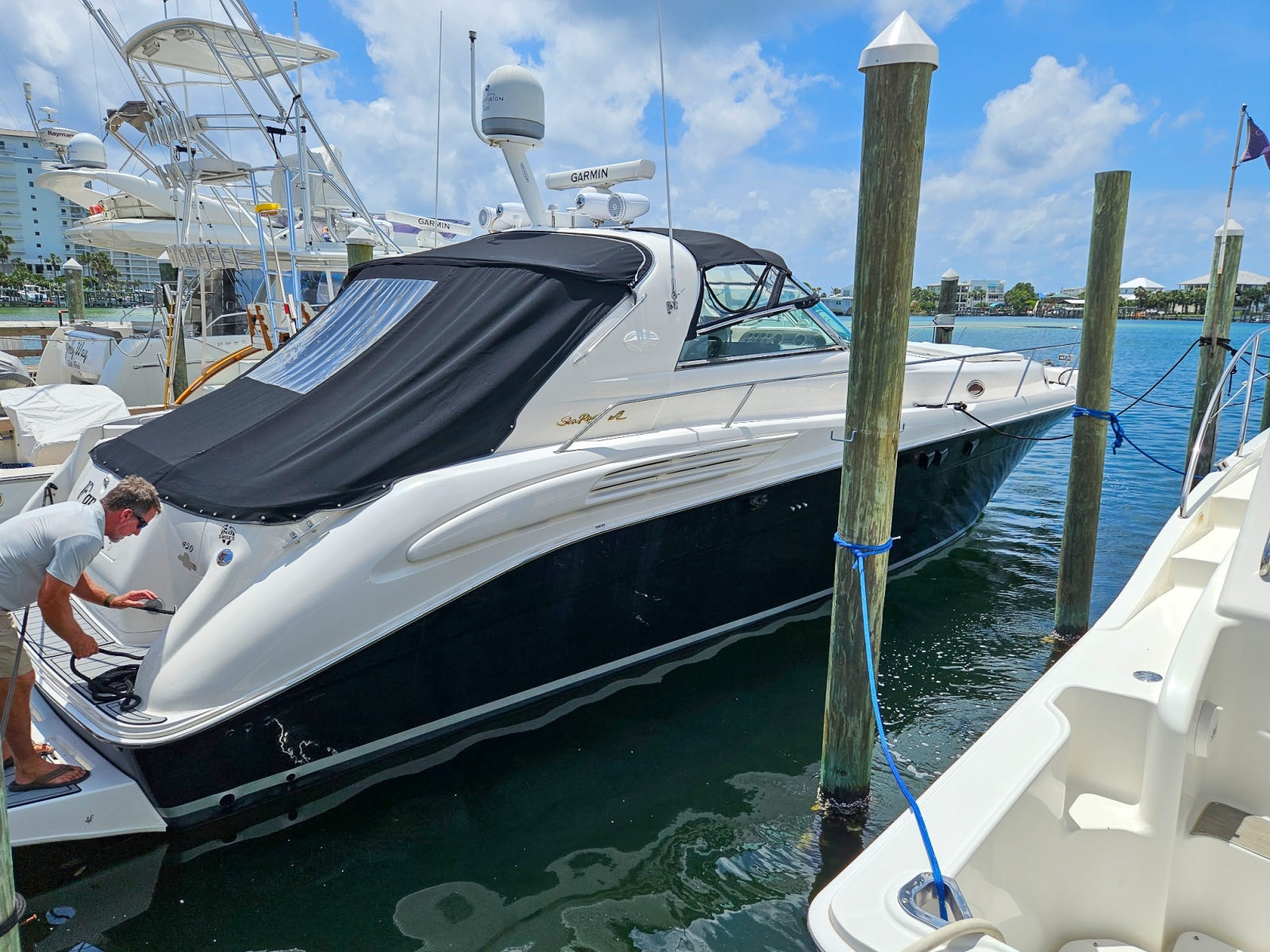 1997 Sea Ray 450 Sundancer zu verkaufen (photo 50)