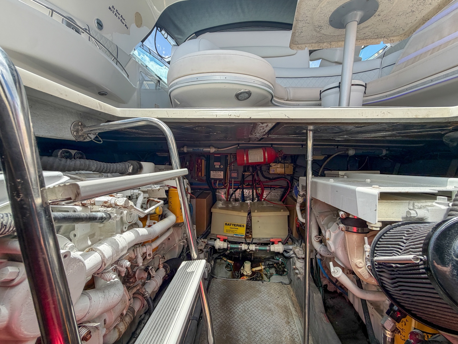1997 Sea Ray 450 Sundancer zu verkaufen (photo 56)