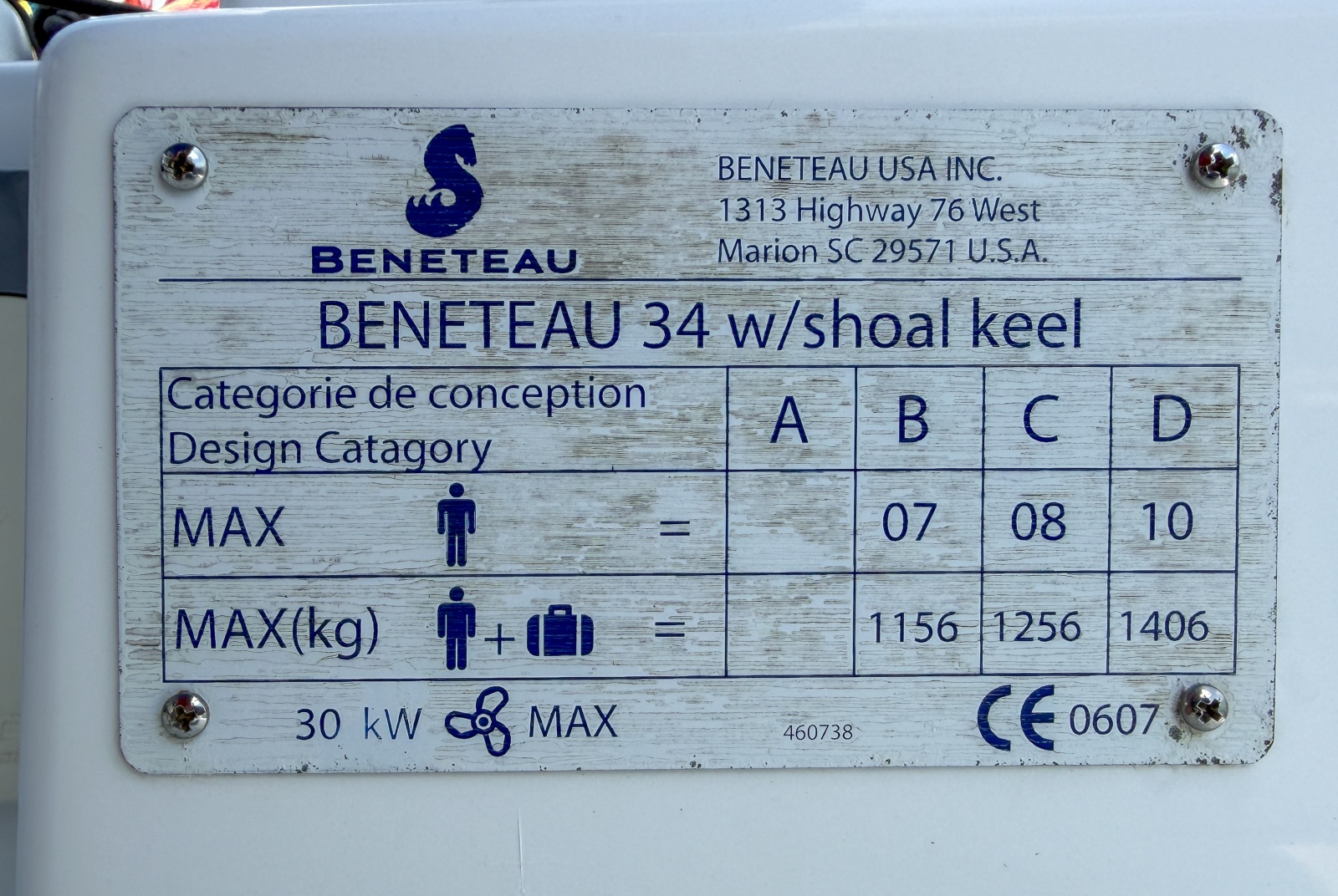 2011 Beneteau Oceanis 34 zu verkaufen (photo 30)
