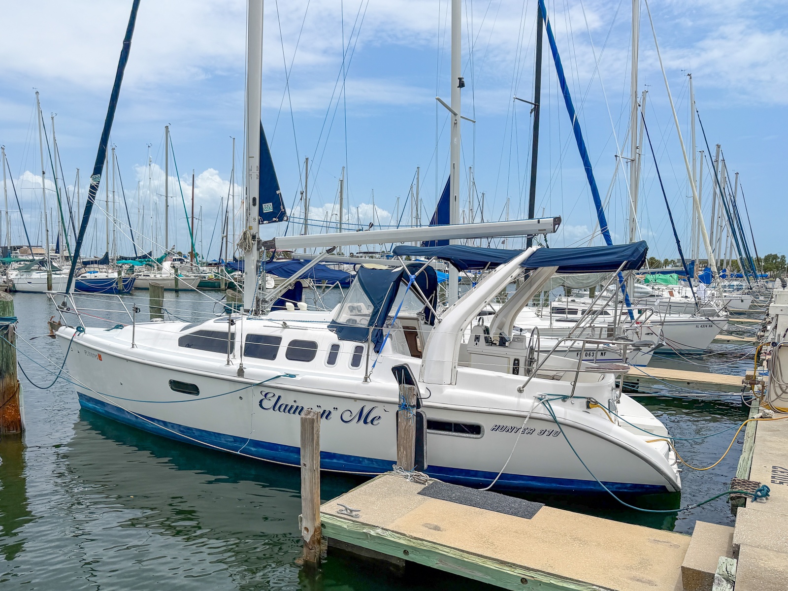 1999 Hunter 310 à vendre (photo 33)