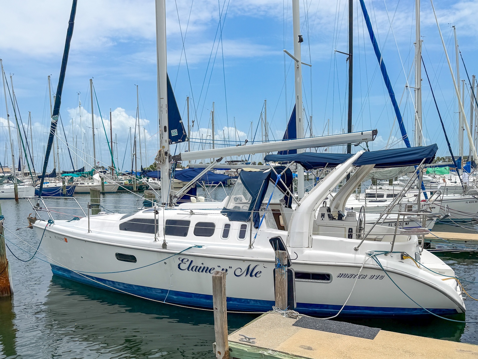 1999 Hunter 310 à vendre (photo 34)