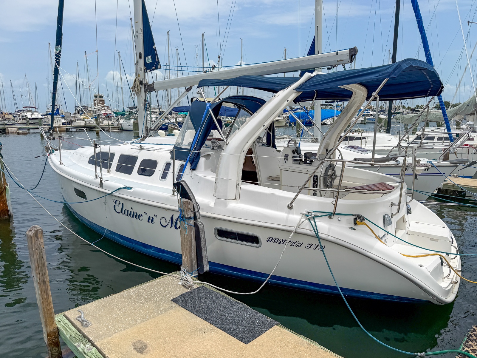 1999 Hunter 310 à vendre (photo 35)