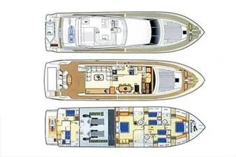 1999 Ferretti Yachts 80 for sale (photo 130)