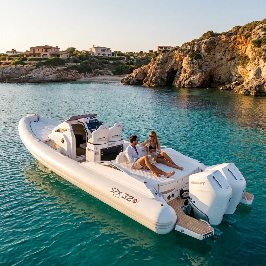 2026 SPX RIB 32 Sport + Mercury V8, 2x 250 PS zu verkaufen (photo 4)