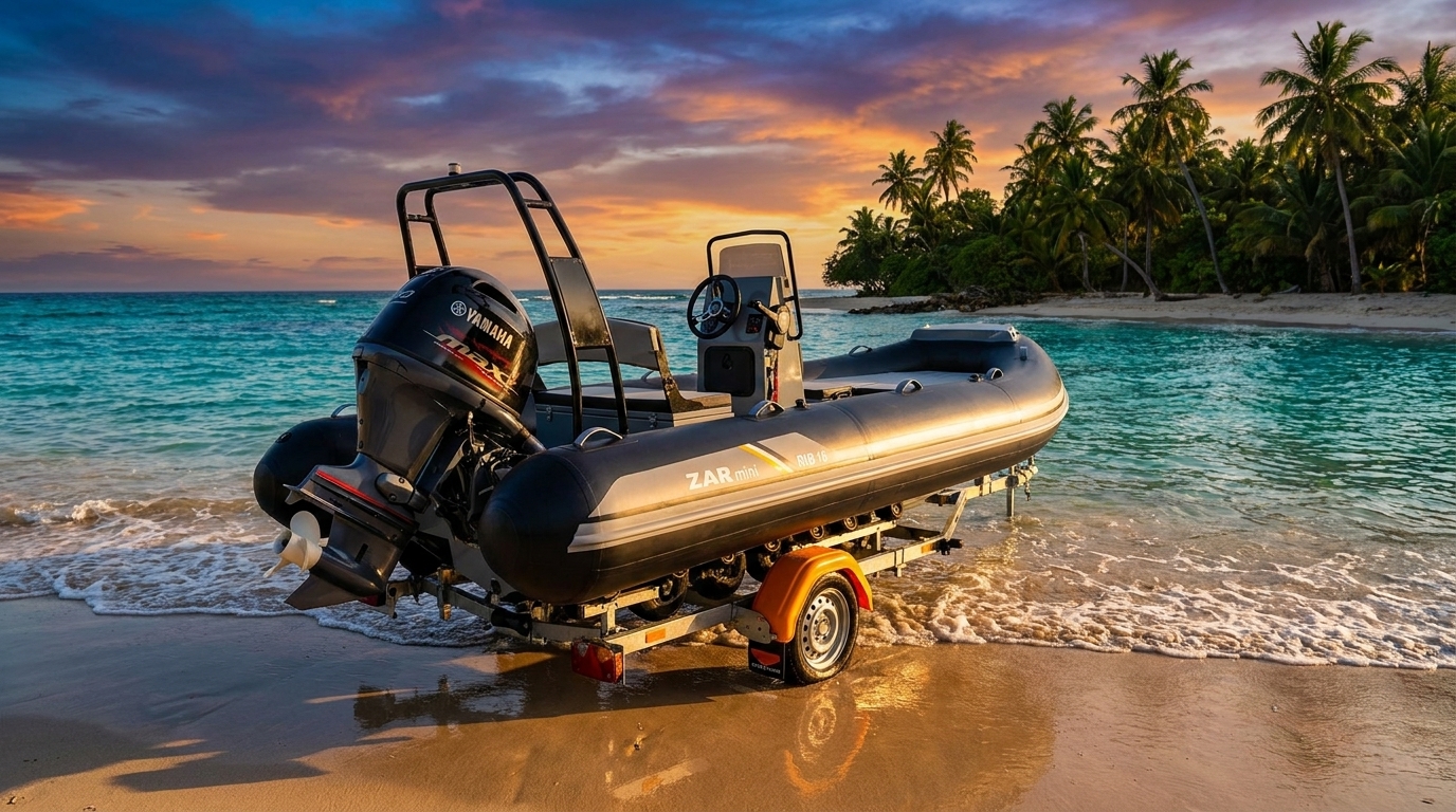 2023 ZAR Mini RIB PRO 16SC Black Line for sale (photo 6)