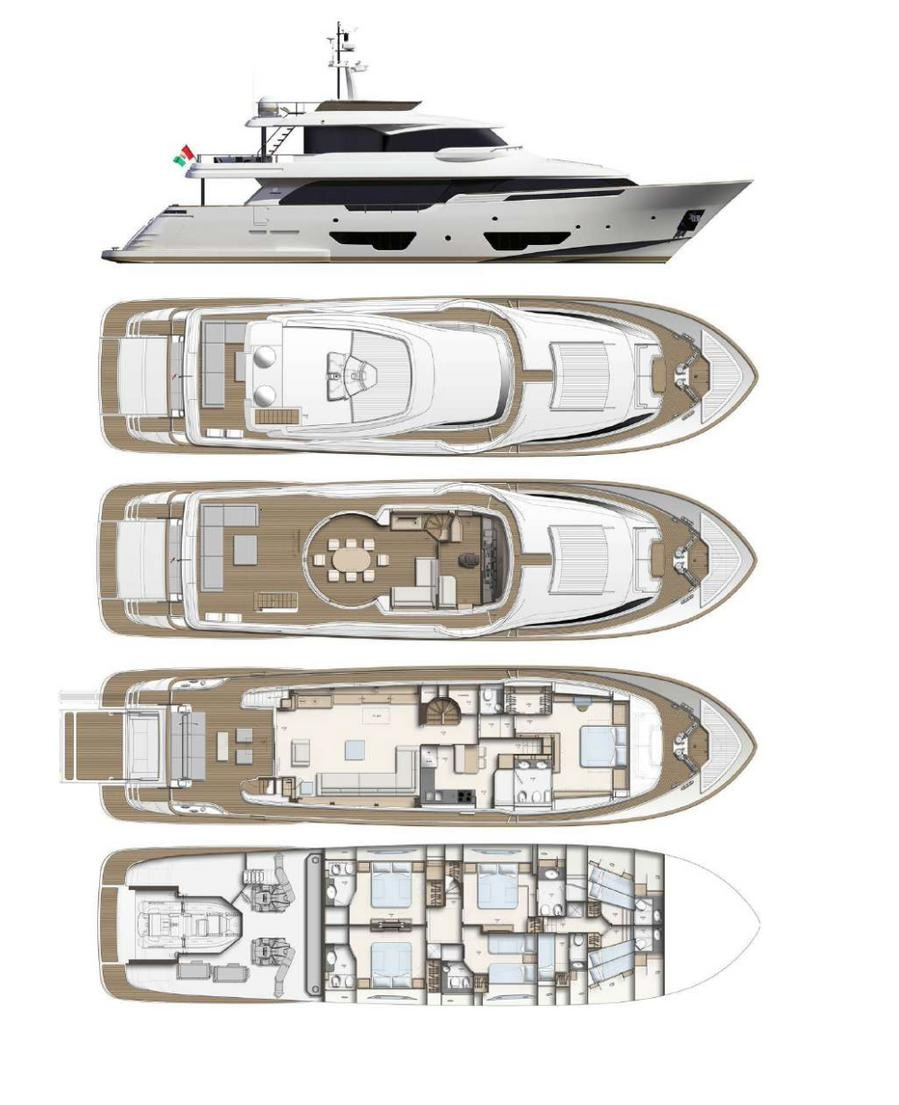 2016 Custom Line Navetta 28 in vendita (photo 21)