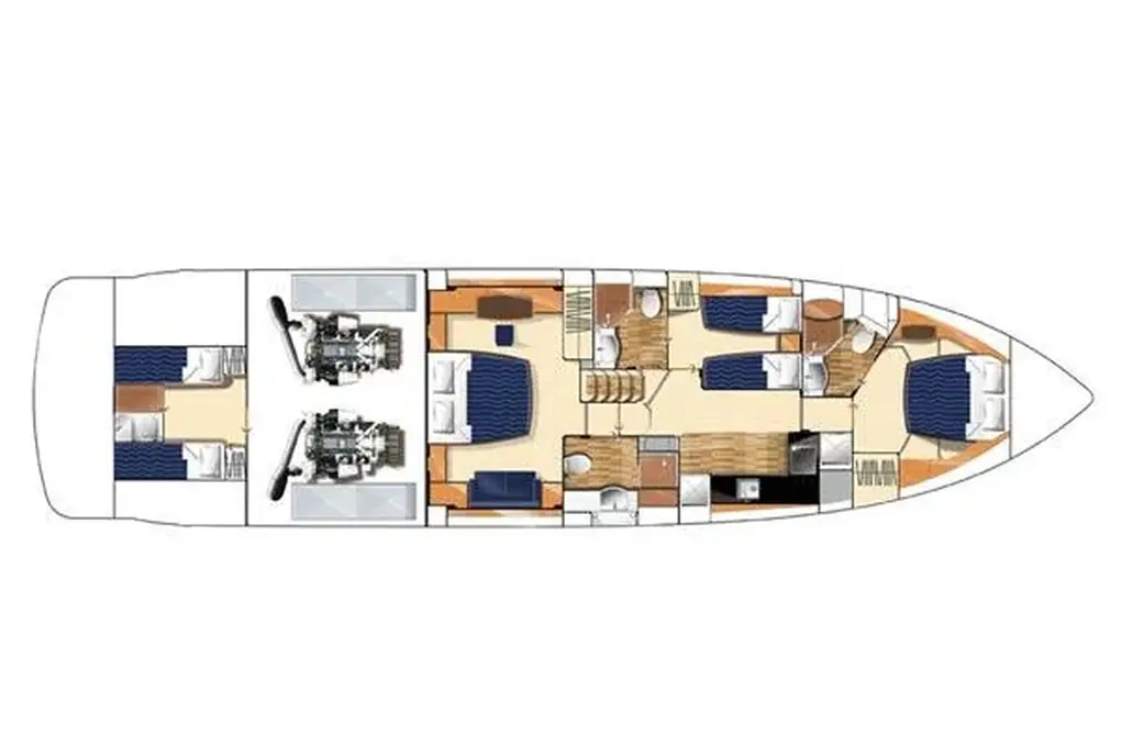 2008 Princess V70 en venta (photo 2)