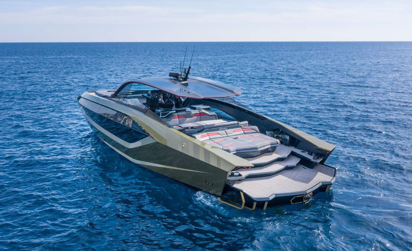 2022 Lamborghini - Technomar M/Y FAST ONE à louer (photo 3)