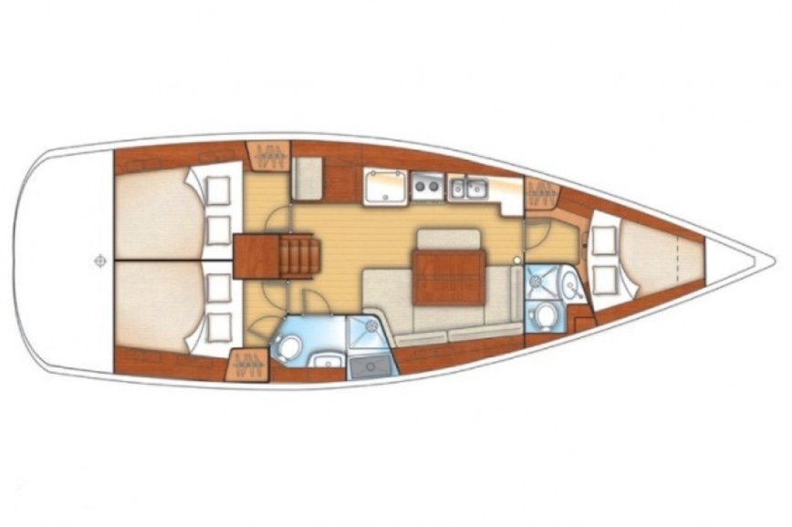 2010 Beneteau Oceanis 40 à venda (photo 43)