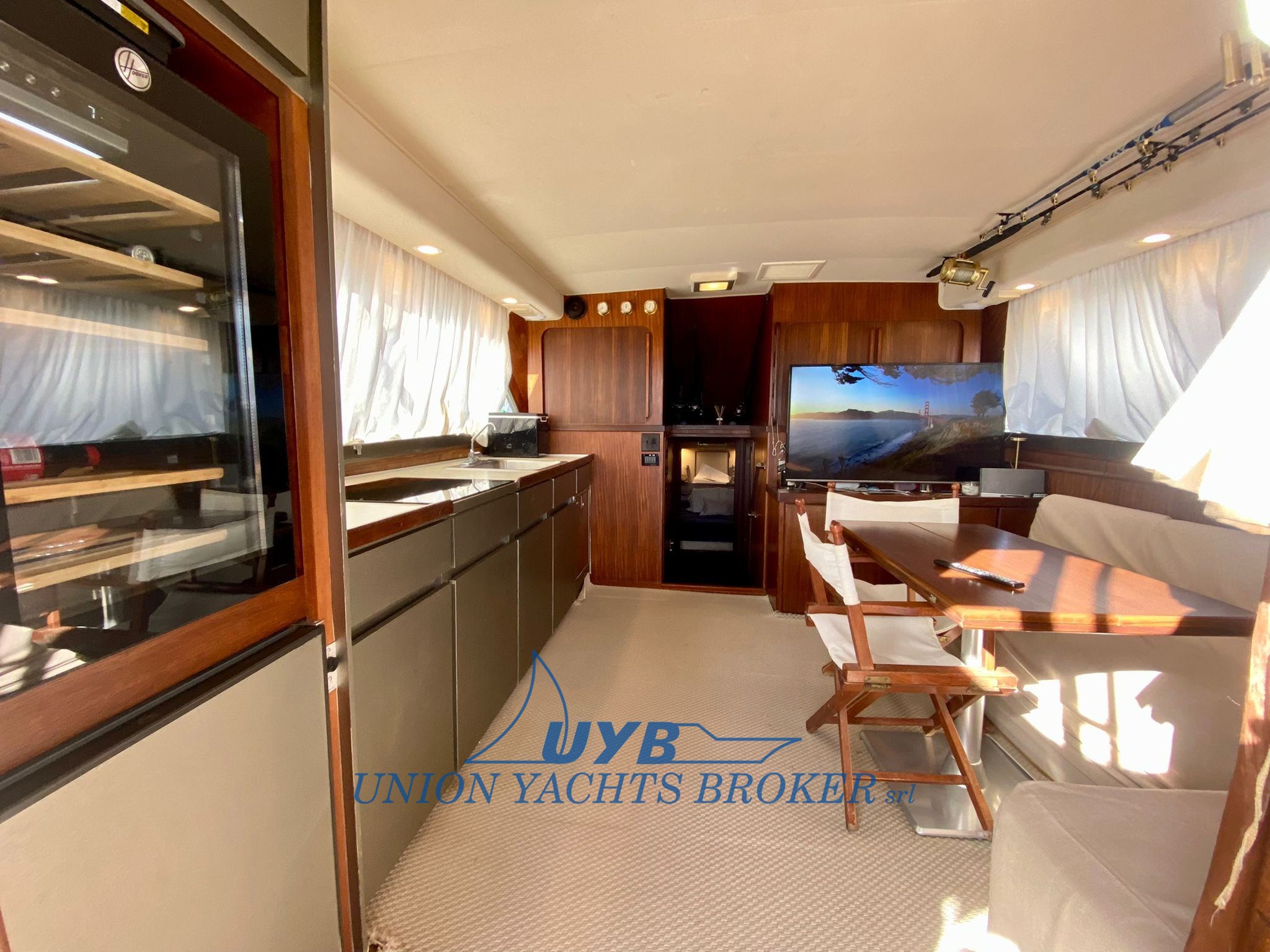 1990 Hatteras 41 Convertible te koop (photo 7)