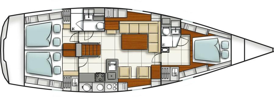 2010 Hanse 470e zu verkaufen (photo 29)