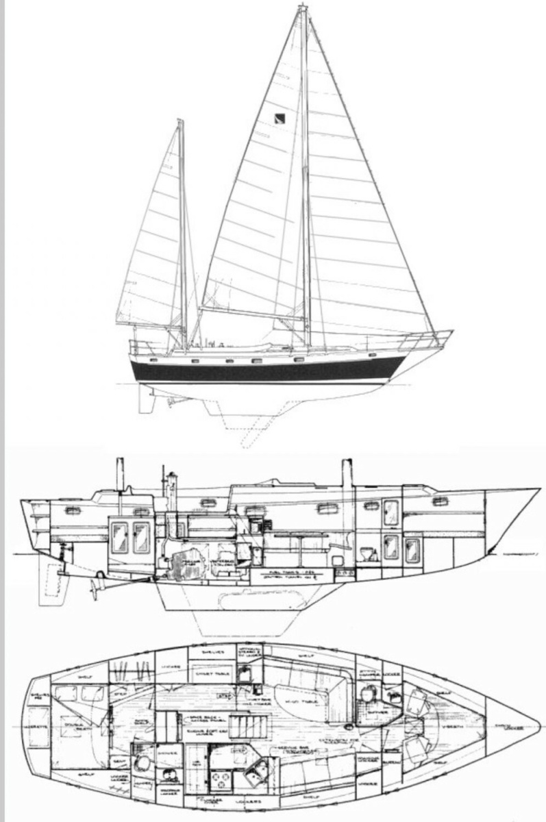 1982 Irwin 41 CC Ketch en venta (photo 24)