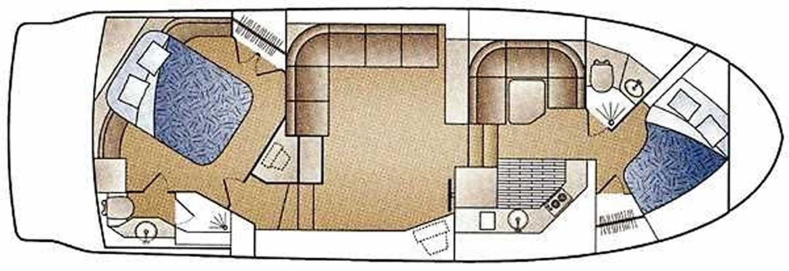 2000 Carver 406 zu verkaufen (photo 26)